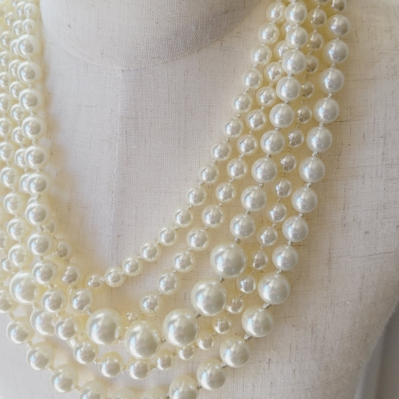 J. Crew Twisted Hammock Pearl Necklace - Picture 3 of 11